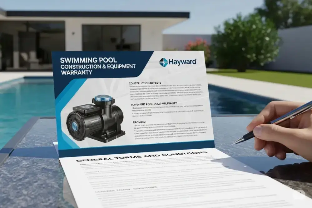 waranties type swimming pool