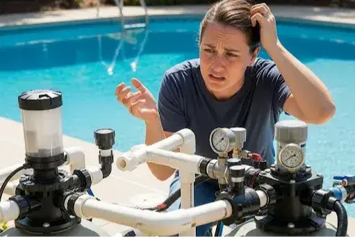 signs of swimming pool filtration problems
