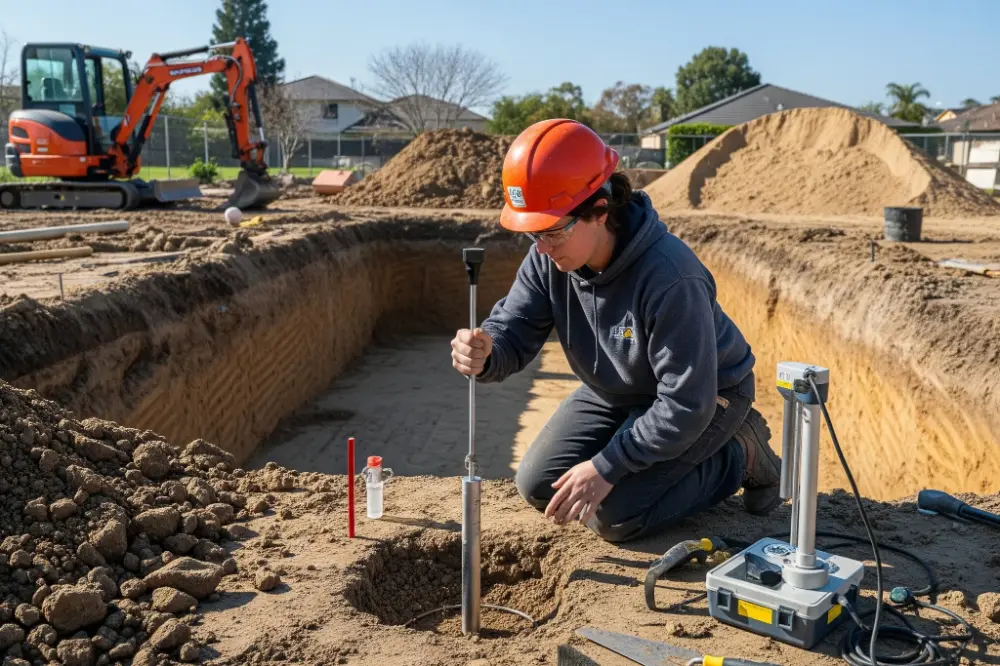 soil testing for swimming pools