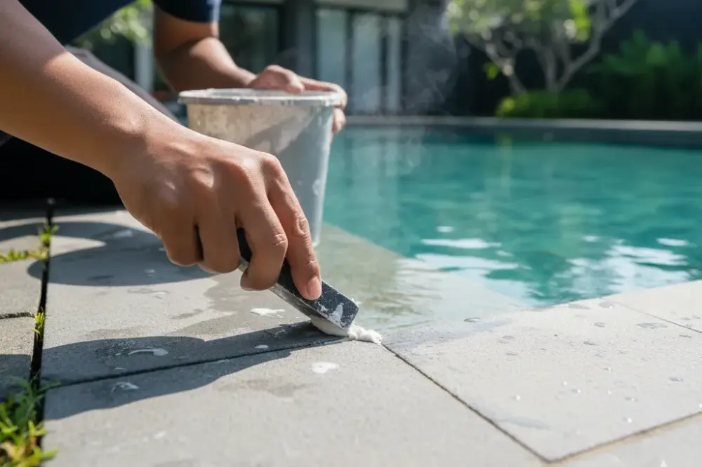 Grouting Cegah Kebocoran Kolam Renang