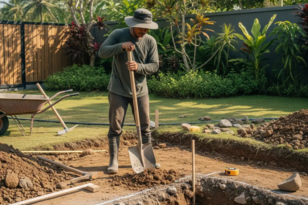 tanah yang tidak baik untuk kolam renang