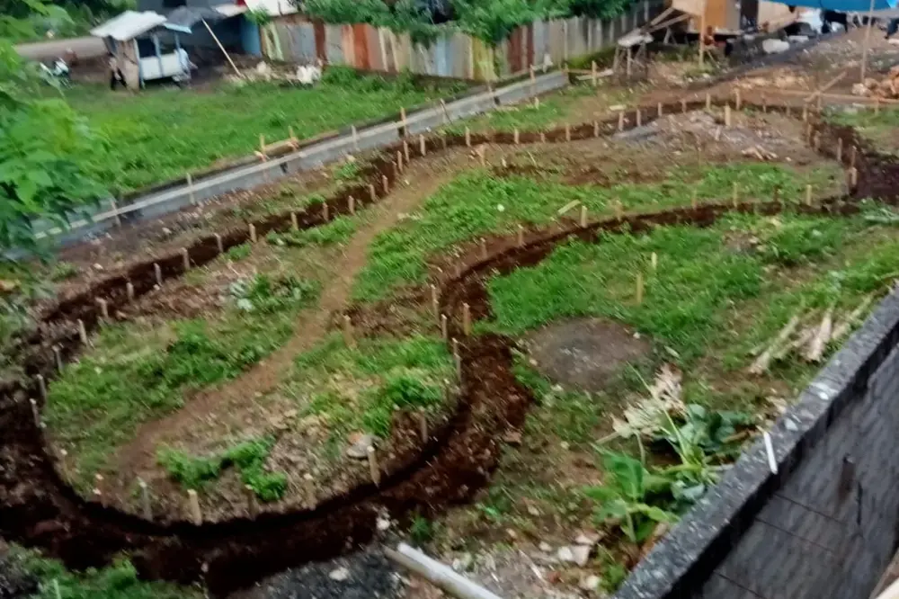 persiapan sebelum membangun kolam renang