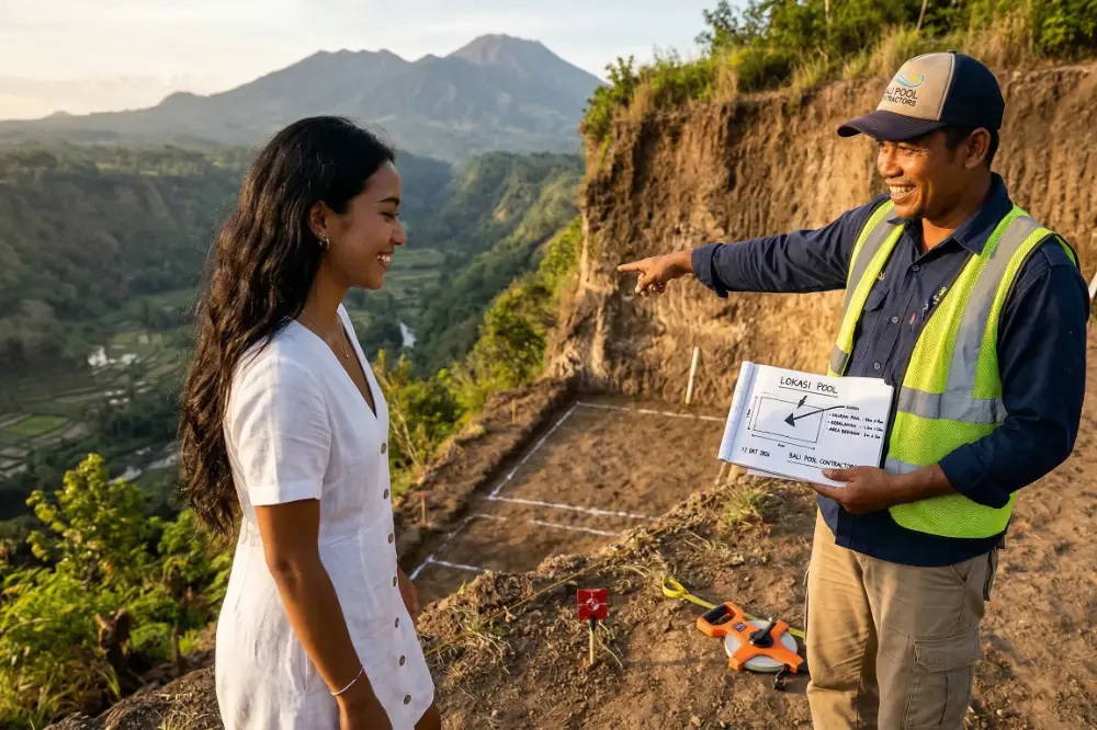 pentingnya survei lokasi pembuatan kolam renang