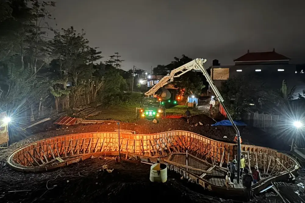 mutu beton standar kolam renang