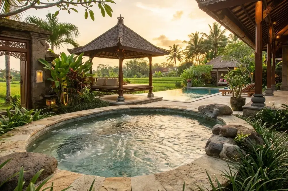 kolam jacuzzi tingkatkan nilai properti