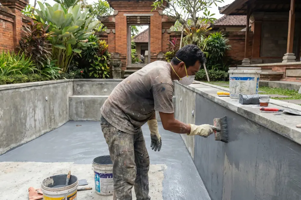 pentingnya waterproofing untuk kolam renang