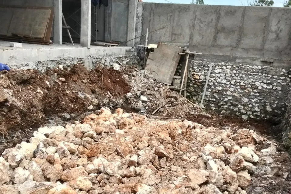 Kondisi awal saat survei lapangan