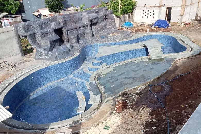 Hasil Akhir Kolam Renang